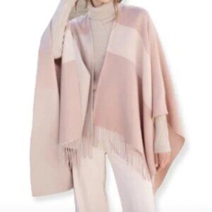 SOIA&KYO Mirel Woven shawl dusty pink and beige with Fringe